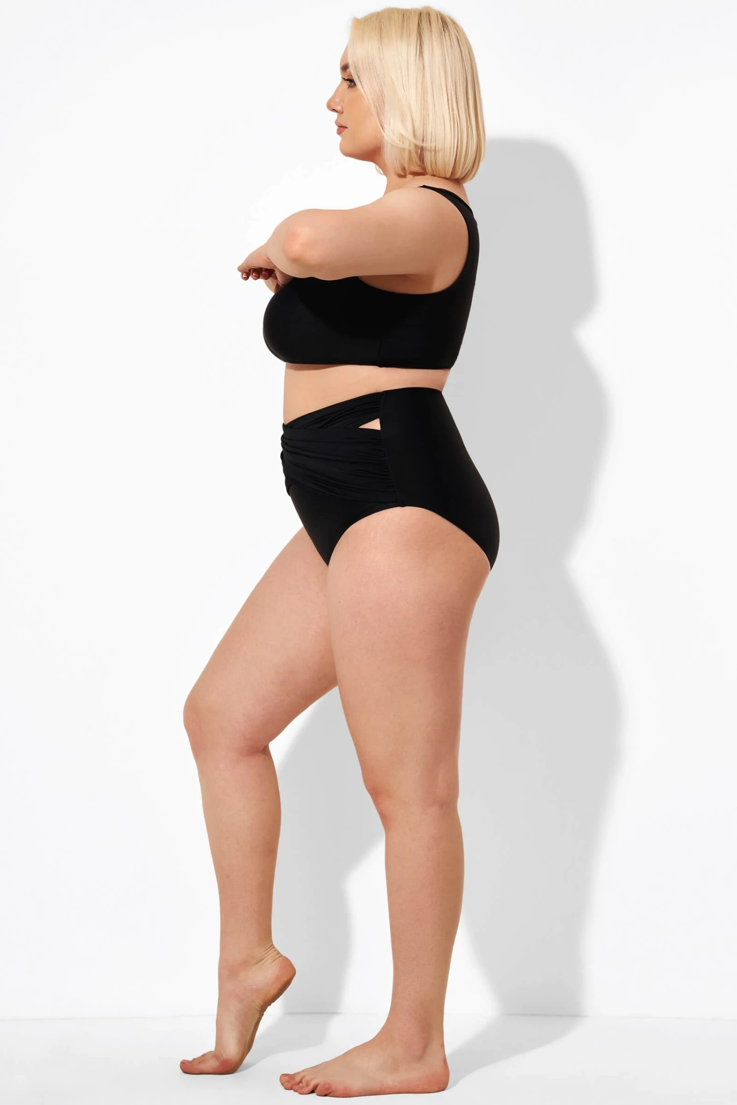 Black Bandage Sexy Women Beach Brief 2 Black Bandage Sexy Women Beach Brief - Image 2