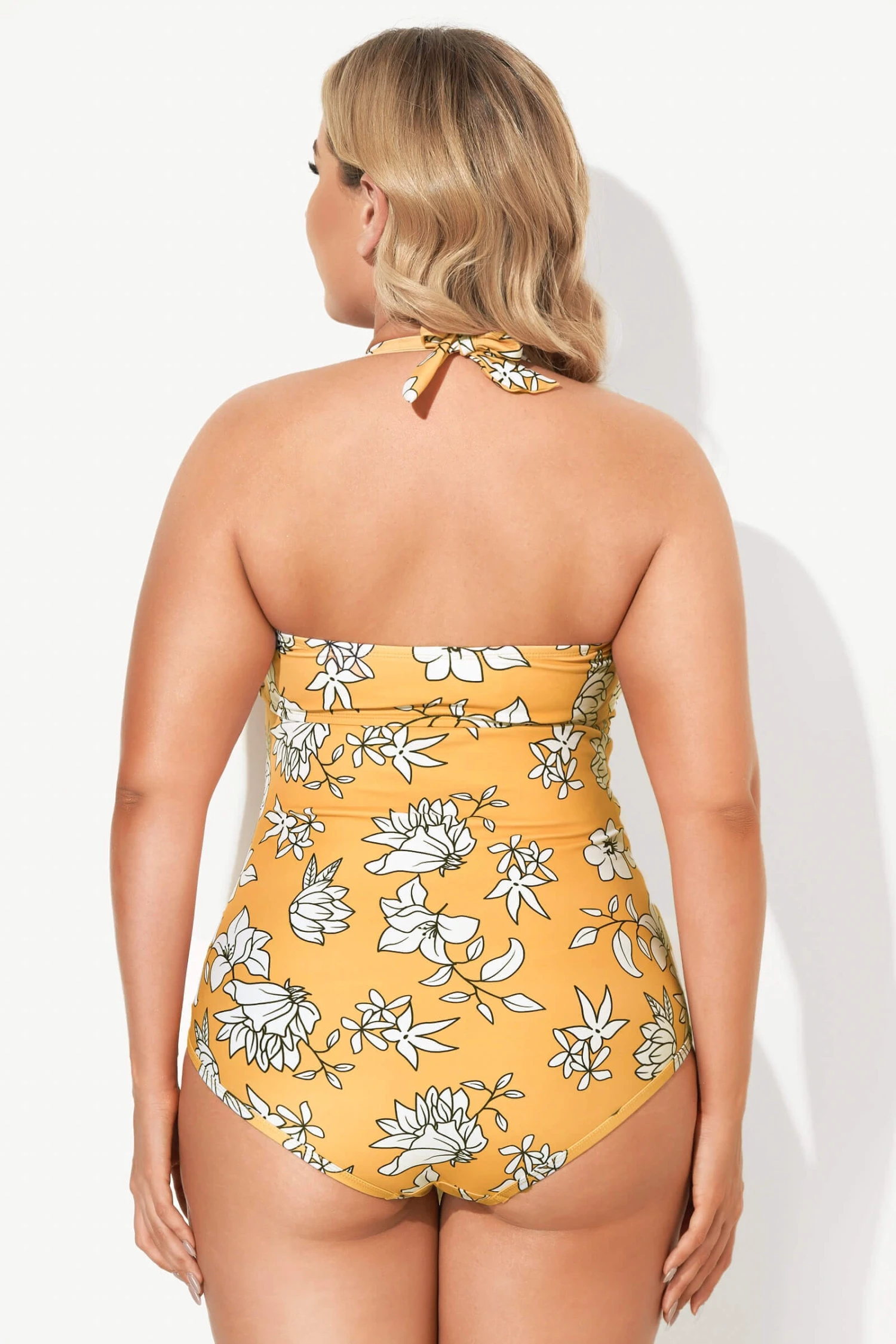 Flower Cut Out Underwire Party One Piece Swimsuit 3 Flower Cut Out Underwire Party One Piece Swimsuit - Image 3