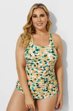 Elegant Sweetheart Tummy Control One Piece Swimsuit