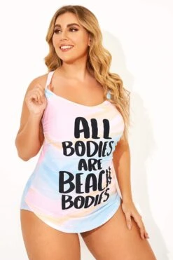 Stephaniechinnart X Meet.Curve Gradient Color One Piece Swimsuit -Bikini By Muse b deop065013 4