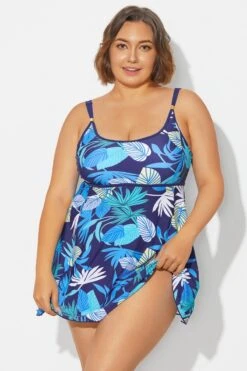 Multi Color Double Strap Lightweight Wrap Swimdress 8 Multi Color Double Strap Lightweight Wrap Swimdress -Bikini By Muse b desd108002 3