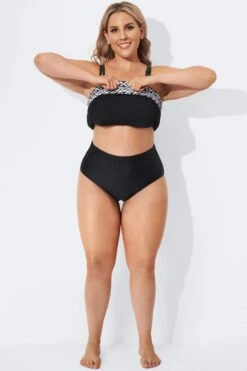 Black Fashion Full Coverage Brief For Lady