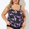 Adjustable Straps Blouson Lady Tankini Top